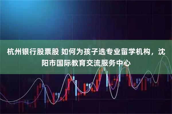 杭州银行股票股 如何为孩子选专业留学机构，沈阳市国际教育交流服务中心